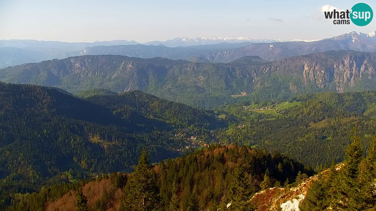 Spletna kamera Koča na Golici (1582 m) – Jesenice