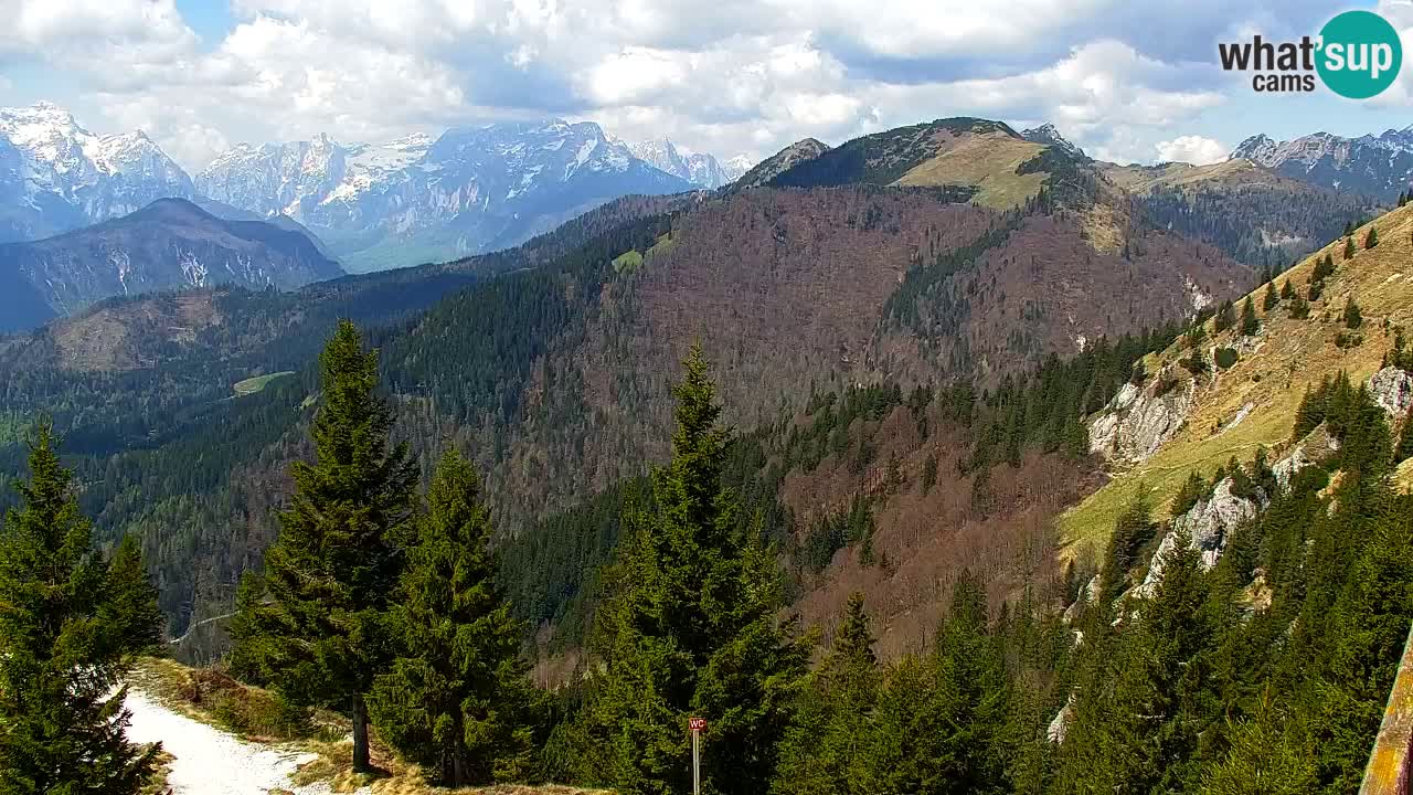 Webcam na Golici – Baita di montagna (1582 m) – Slovenia