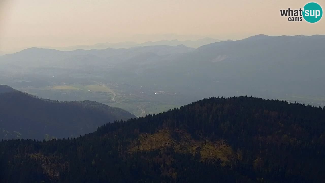 Spletna kamera Koča na Golici (1582 m) – Jesenice