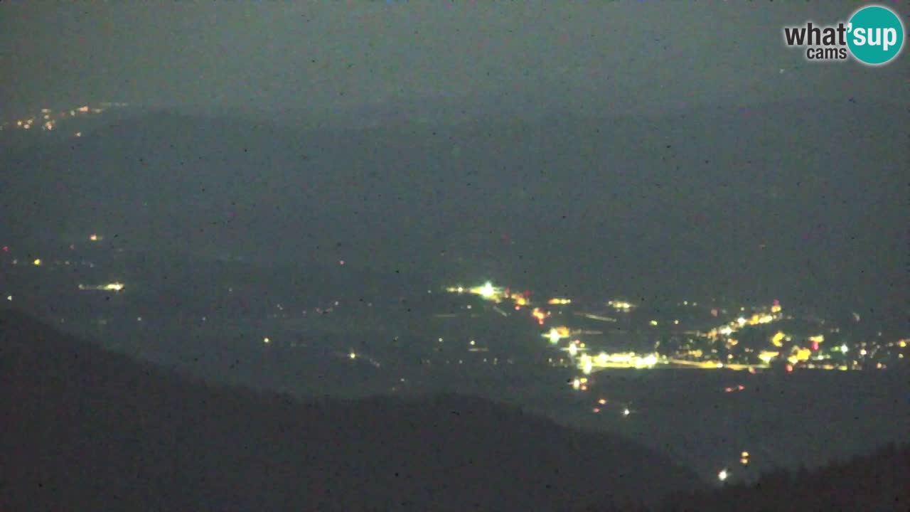 Koča na Golici Webcam (1582 m) – Slowenien