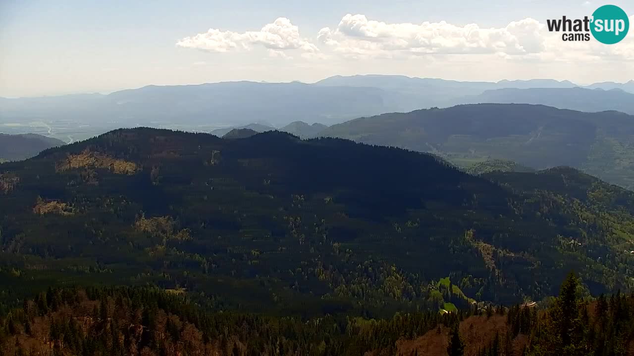 Spletna kamera Koča na Golici (1582 m) – Jesenice
