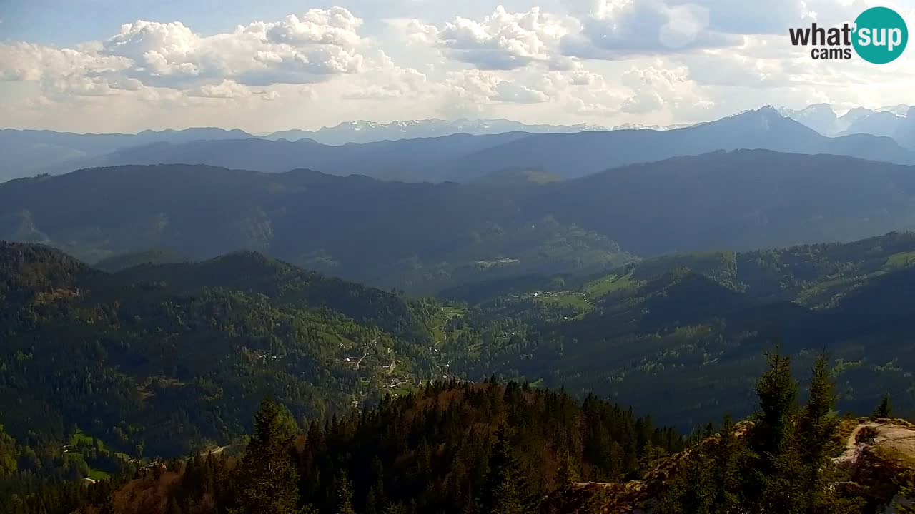 Webcam en Golica (1582 m) – Eslovenia