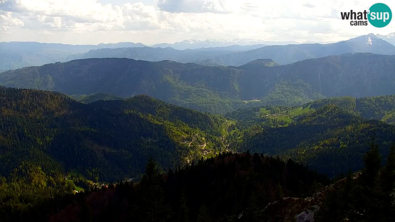 Webcam na Golici – Baita di montagna (1582 m) – Slovenia