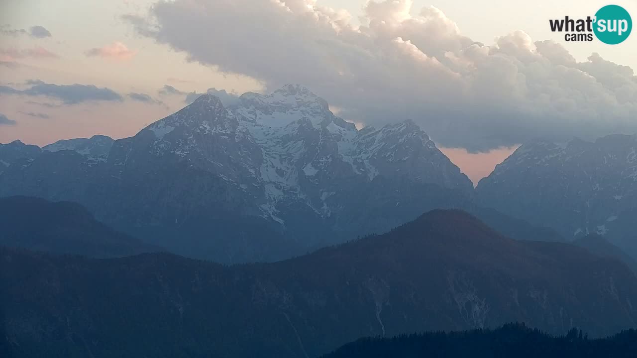 Koča na Golici Webcam (1582 m) – Slowenien