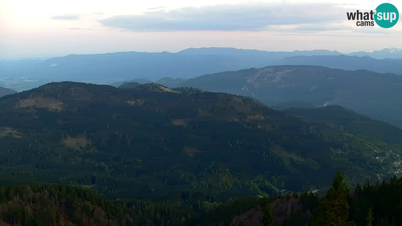 Webcam na Golici – Baita di montagna (1582 m) – Slovenia