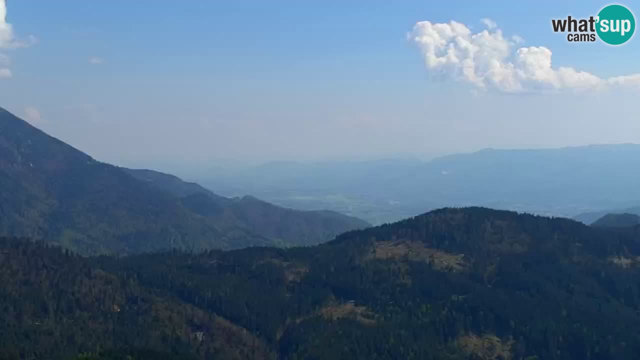 Koča na Golici Webcam (1582 m) – Slowenien