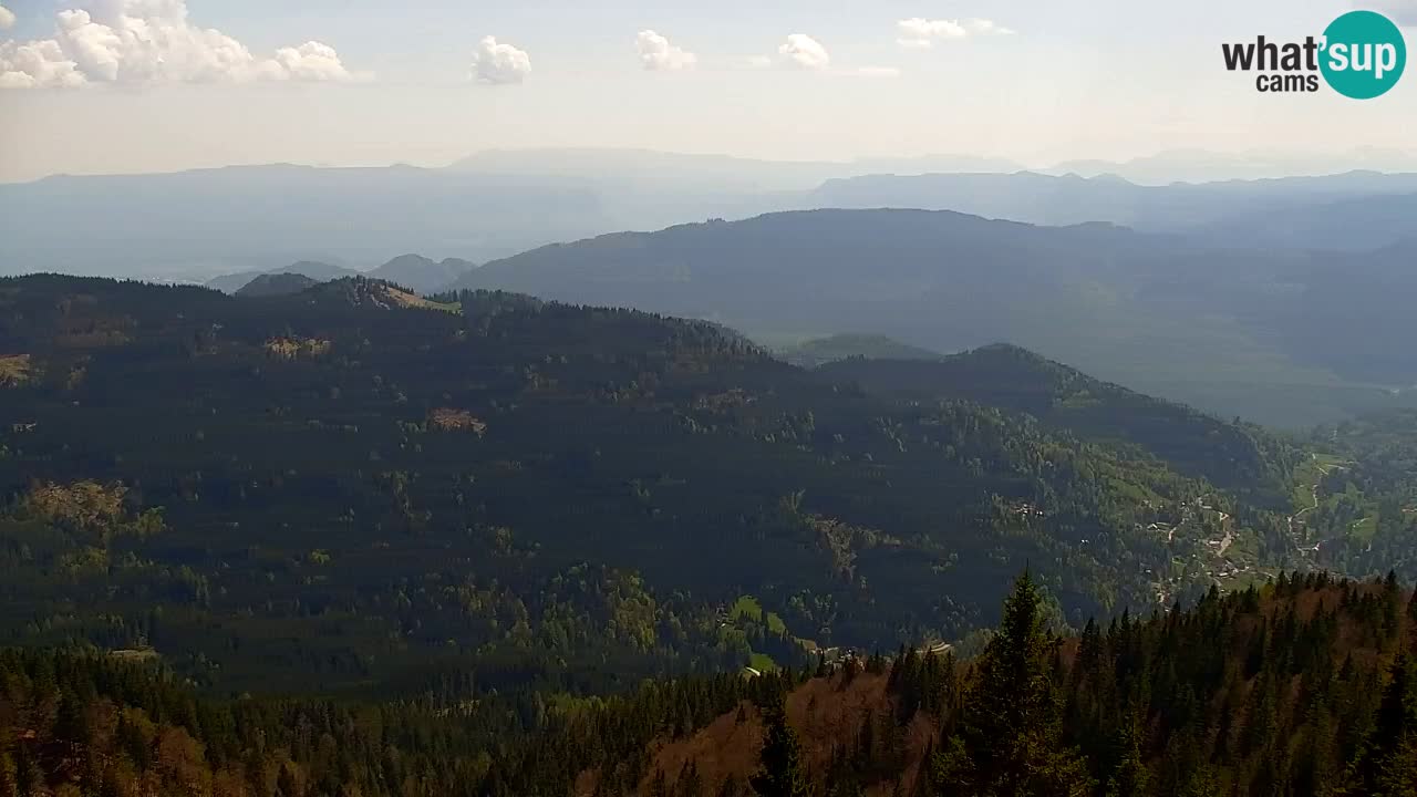 Web kamera Koča na Golici (1582 m) – Slovenija