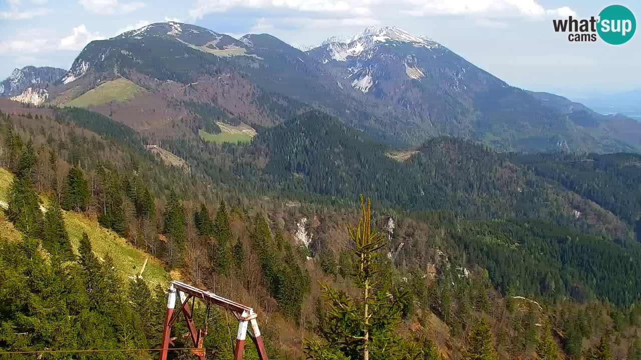Spletna kamera Koča na Golici (1582 m) – Jesenice