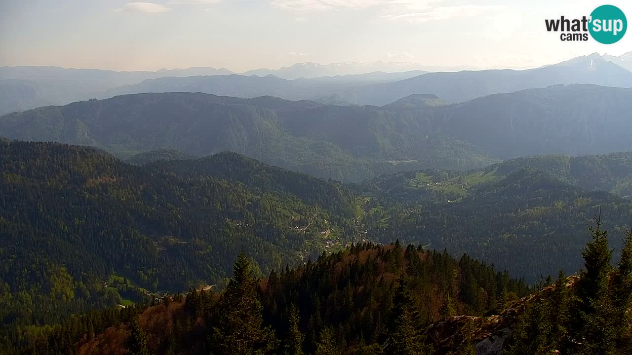 Spletna kamera Koča na Golici (1582 m) – Jesenice