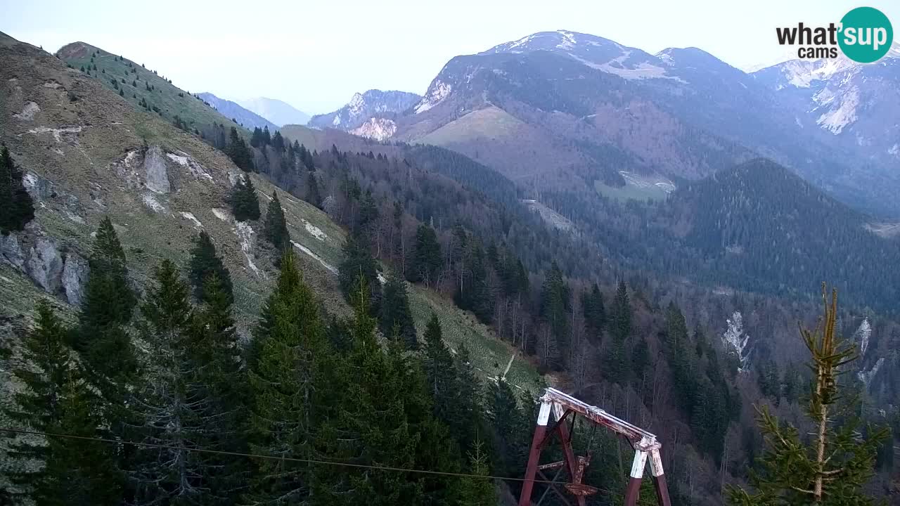 Webcam en Golica (1582 m) – Eslovenia