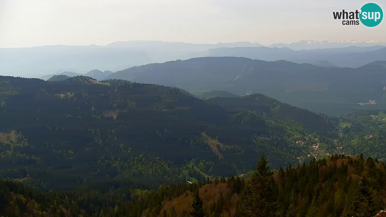 Spletna kamera Koča na Golici (1582 m) – Jesenice