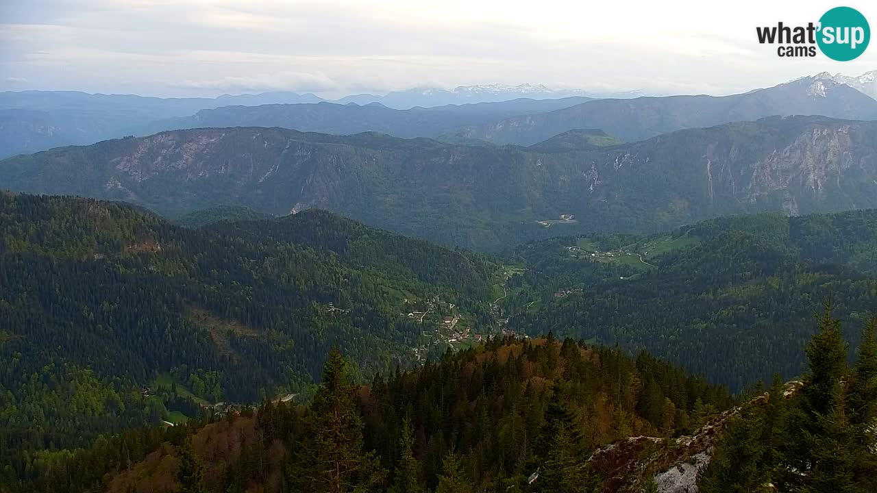 Spletna kamera Koča na Golici (1582 m) – Jesenice