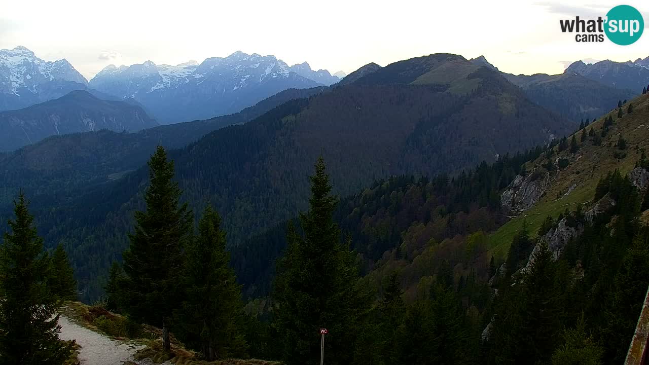 Webcam Koča na Golici (1582 m) – Slovenia
