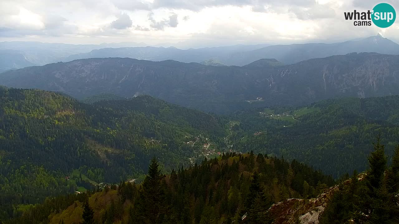 Spletna kamera Koča na Golici (1582 m) – Jesenice