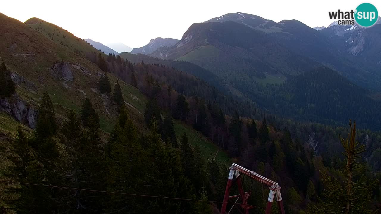 Webcam en Golica (1582 m) – Eslovenia