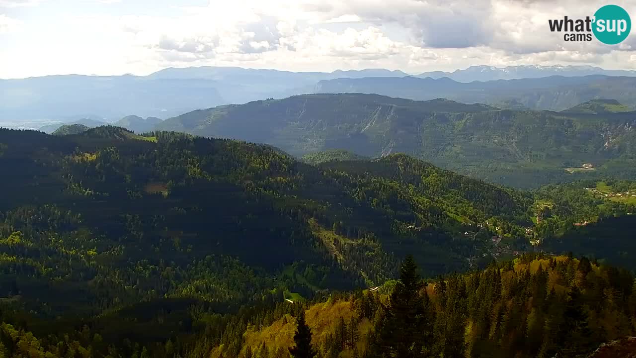 Web kamera Koča na Golici (1582 m) – Slovenija