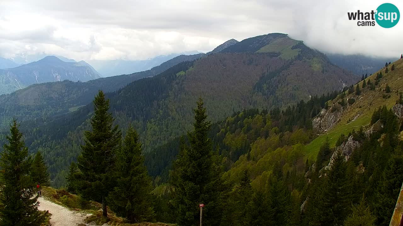 Webcam na Golici – Baita di montagna (1582 m) – Slovenia