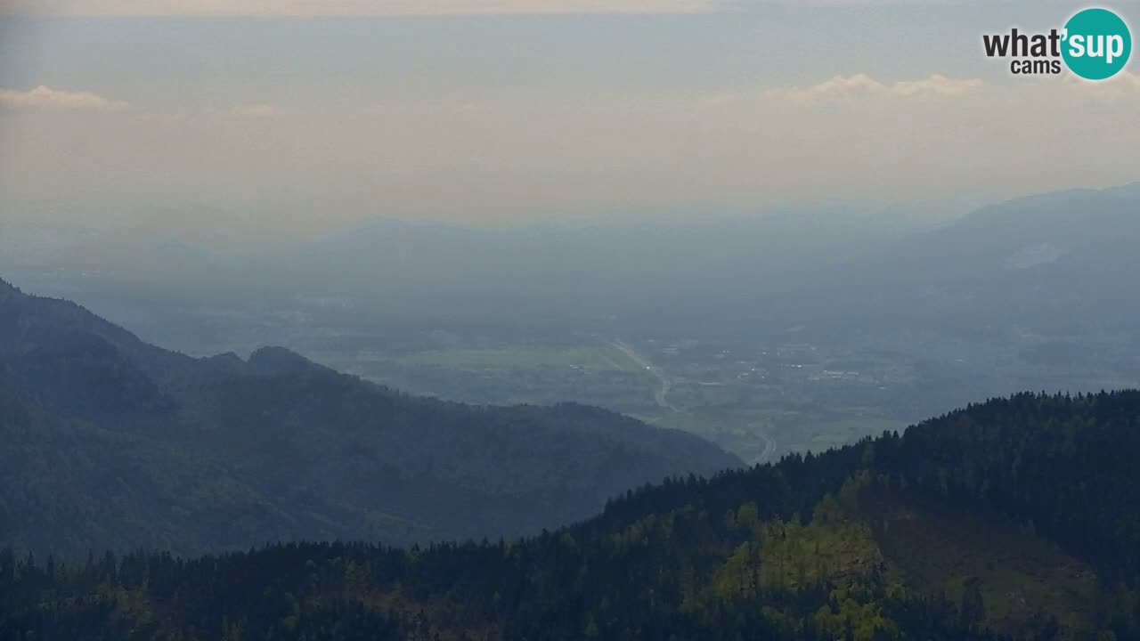 Koča na Golici Webcam (1582 m) – Slowenien