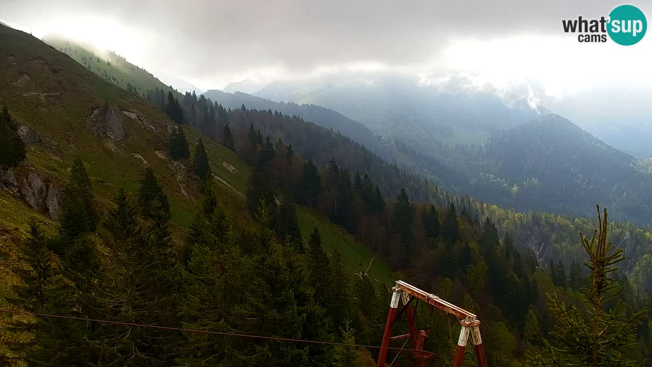 Webcam na Golici – Baita di montagna (1582 m) – Slovenia