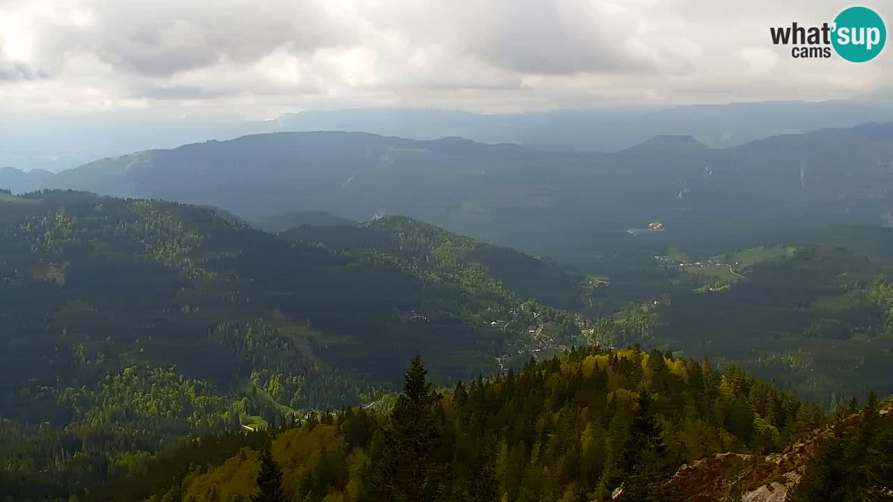 Spletna kamera Koča na Golici (1582 m) – Jesenice