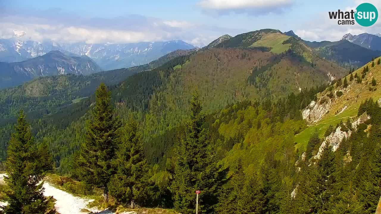 Webcam na Golici – Baita di montagna (1582 m) – Slovenia