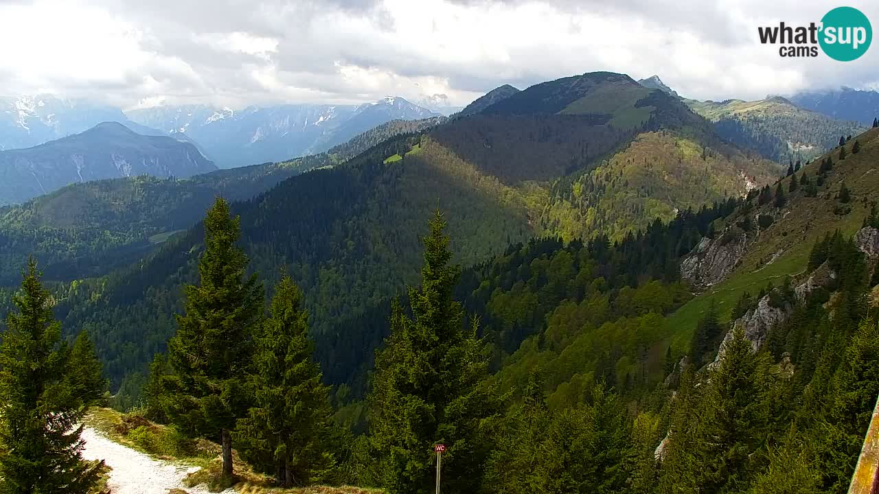 Webcam en Golica (1582 m) – Eslovenia