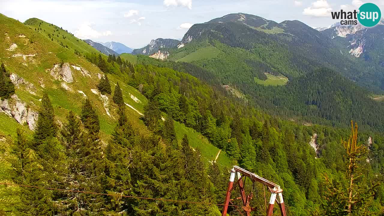 Spletna kamera Koča na Golici (1582 m) – Jesenice