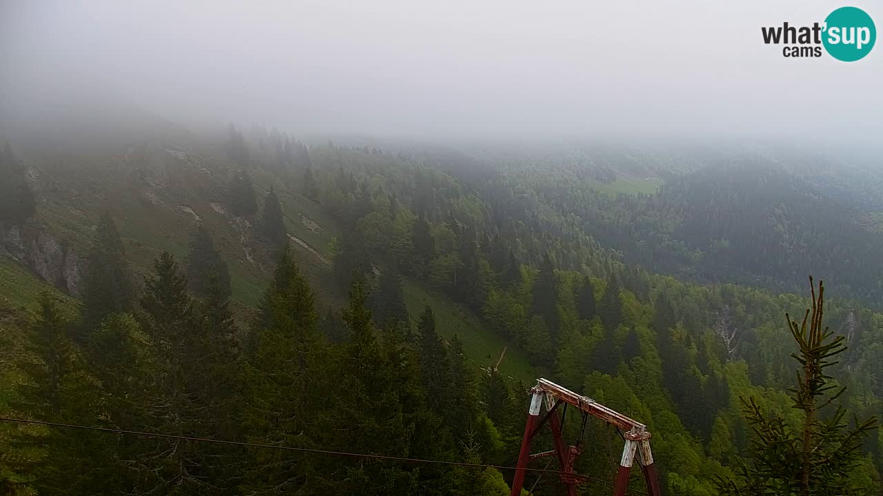 Webcam na Golici – Baita di montagna (1582 m) – Slovenia