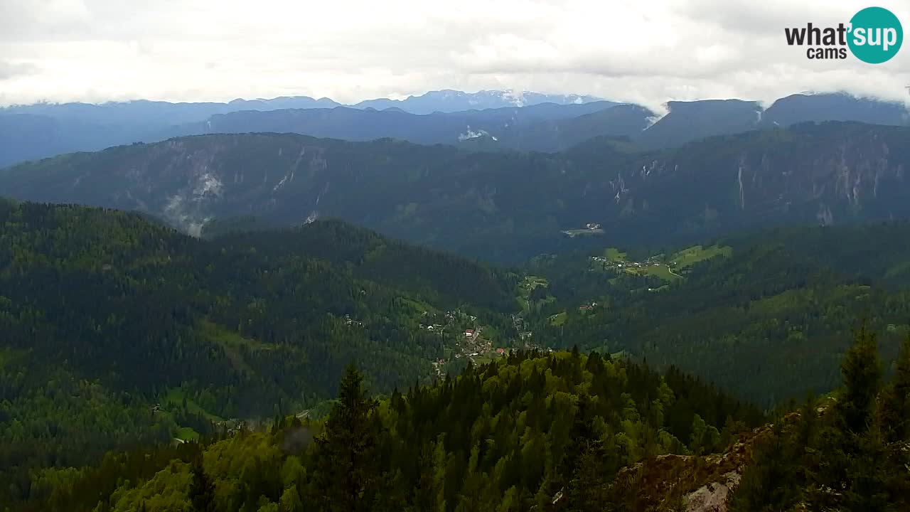 Spletna kamera Koča na Golici (1582 m) – Jesenice