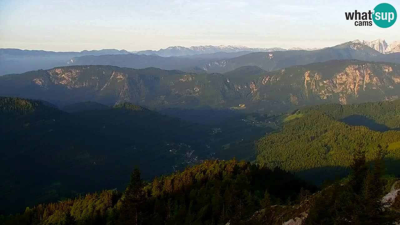 Spletna kamera Koča na Golici (1582 m) – Jesenice