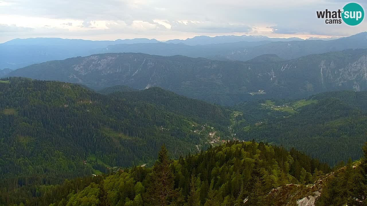 Webcam na Golici – Baita di montagna (1582 m) – Slovenia