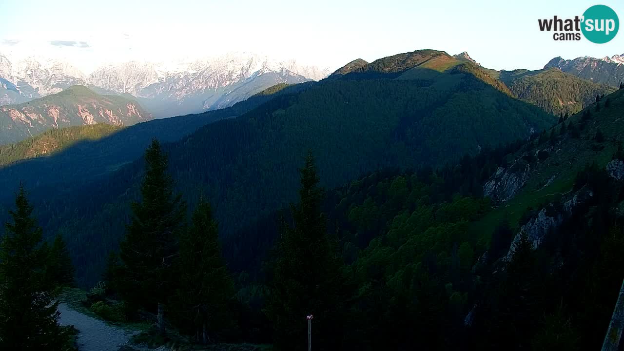 Webcam en Golica (1582 m) – Eslovenia