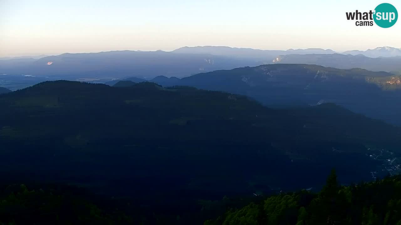 Webcam Chalet sur Golica (1582 m) – Slovénie