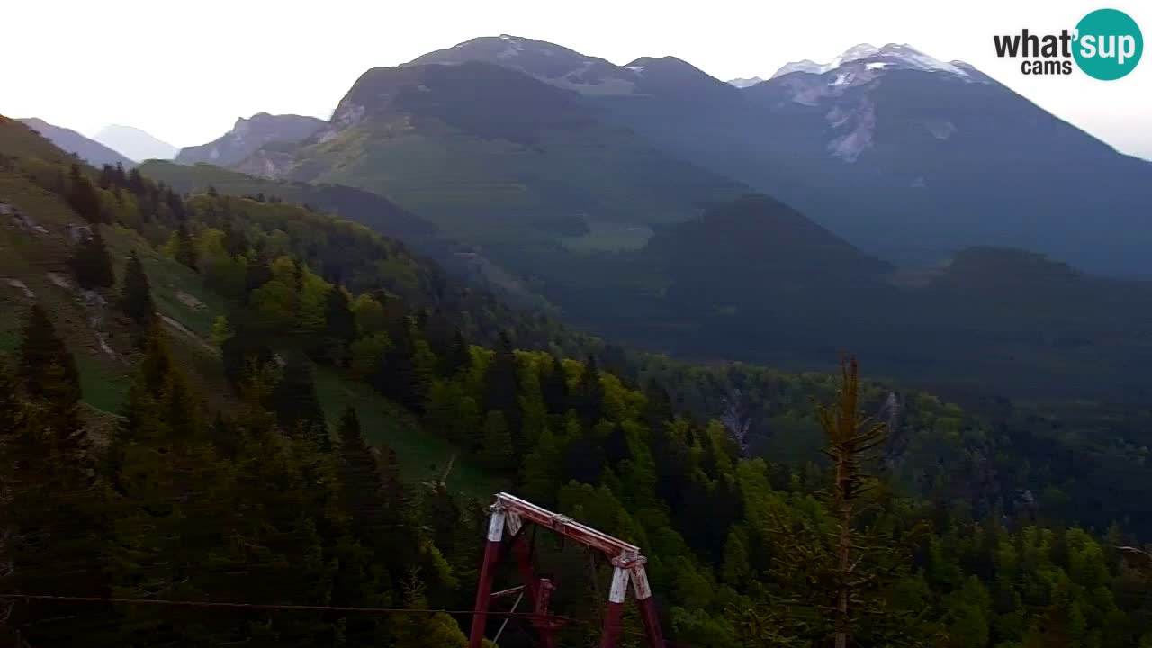 Koča na Golici Webcam (1582 m) – Slowenien