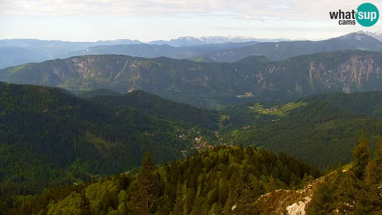Webcam en Golica (1582 m) – Eslovenia