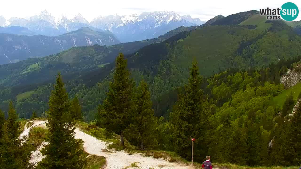 Webcam na Golici – Baita di montagna (1582 m) – Slovenia