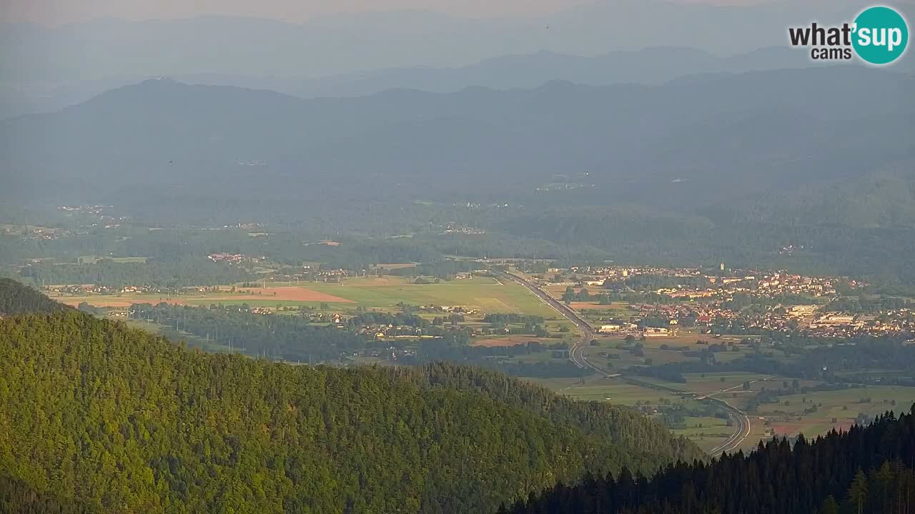 Webcam en Golica (1582 m) – Eslovenia