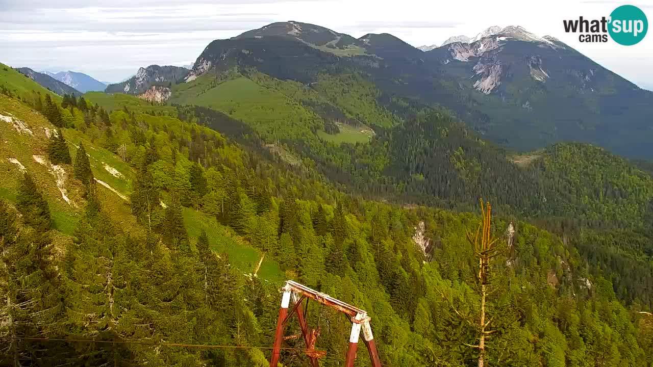 Webcam en Golica (1582 m) – Eslovenia