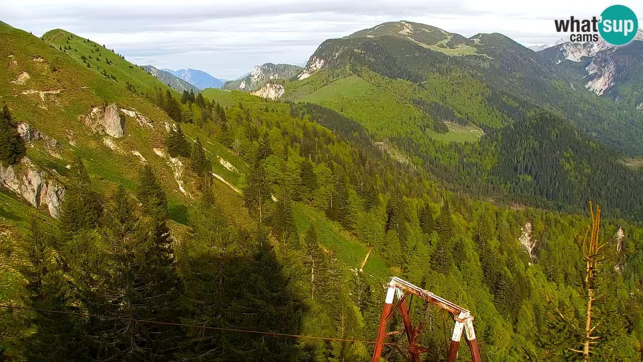 Webcam en Golica (1582 m) – Eslovenia