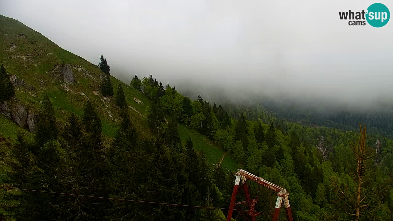 Webcam en Golica (1582 m) – Eslovenia