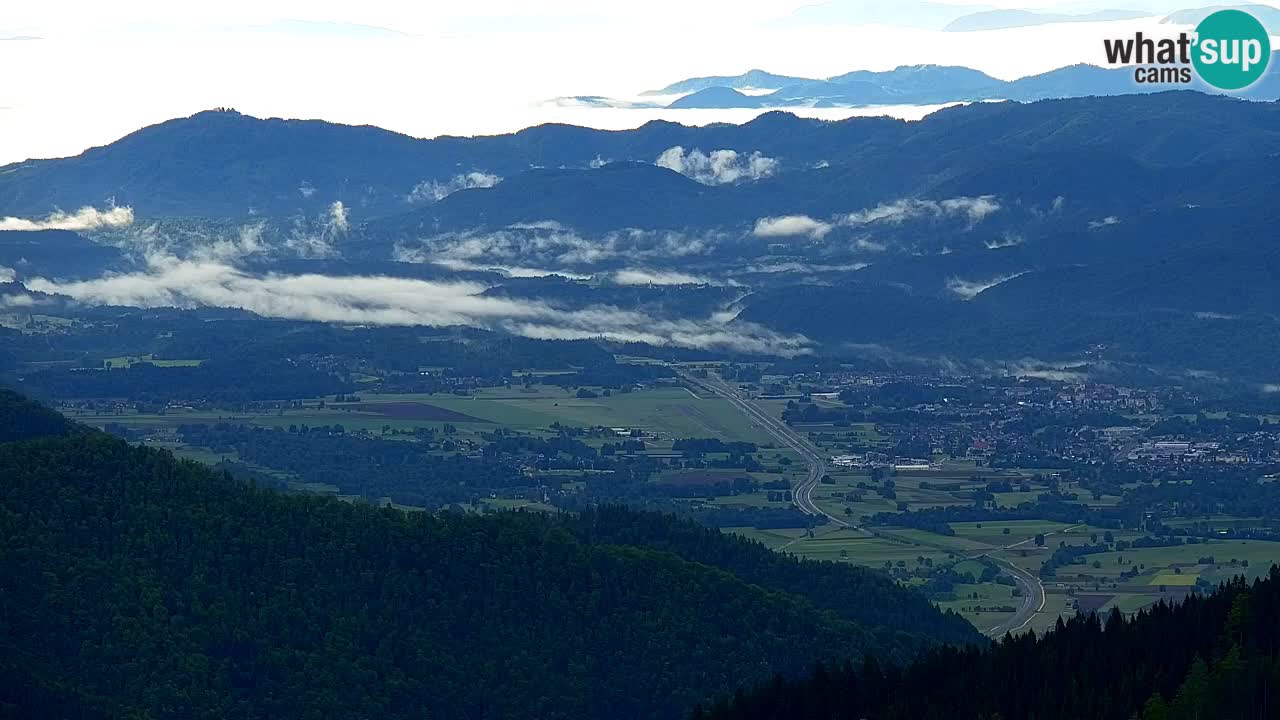 Webcam en Golica (1582 m) – Eslovenia