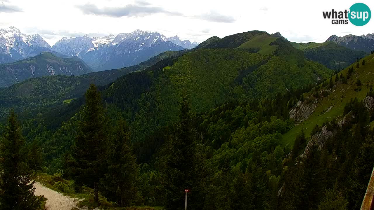 Webcam Chalet sur Golica (1582 m) – Slovénie