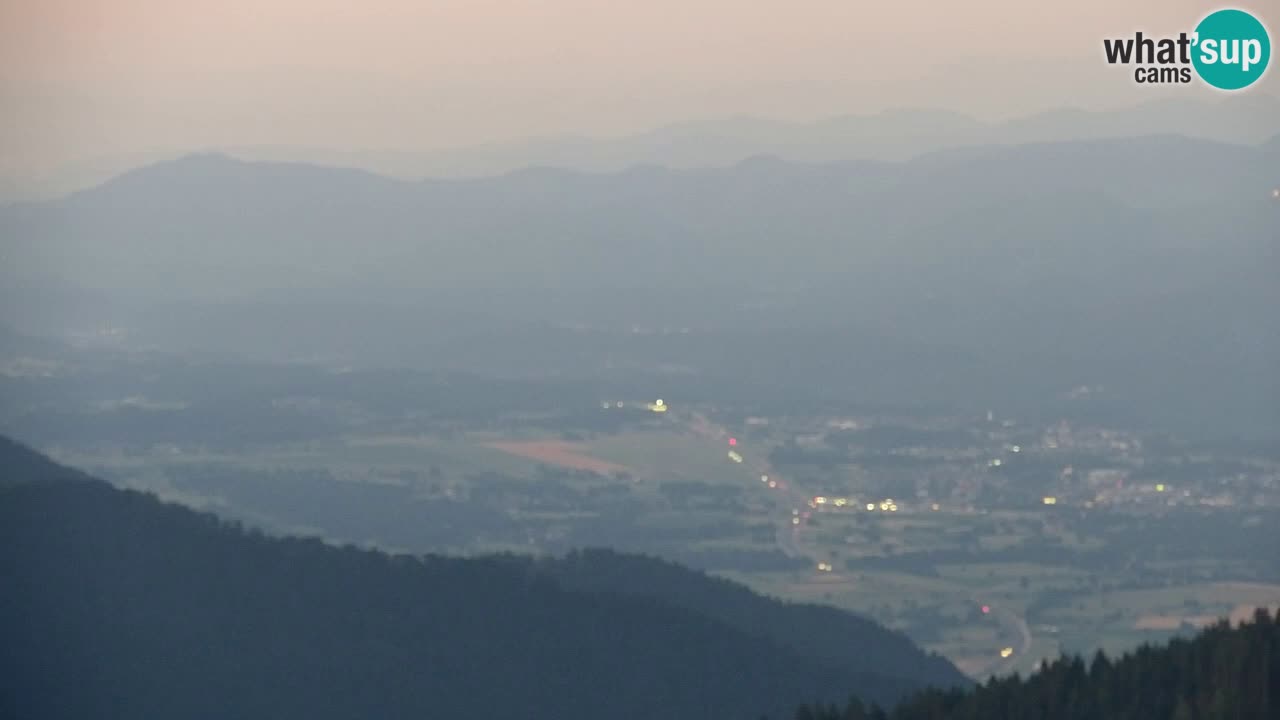 Webcam Koča na Golici (1582 m) – Slovenia