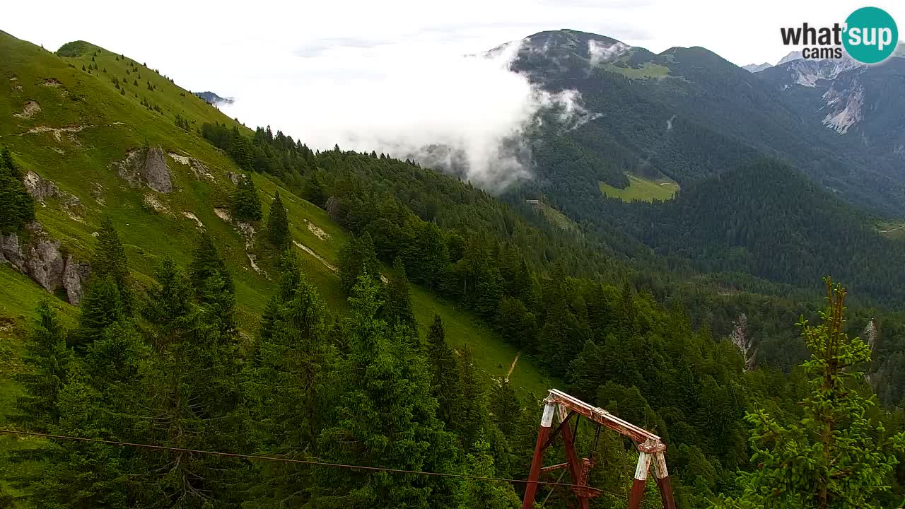 Webcam na Golici – Baita di montagna (1582 m) – Slovenia