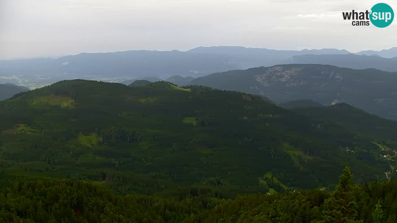 Webcam na Golici – Baita di montagna (1582 m) – Slovenia