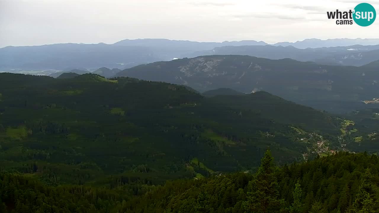 Webcam Chalet sur Golica (1582 m) – Slovénie