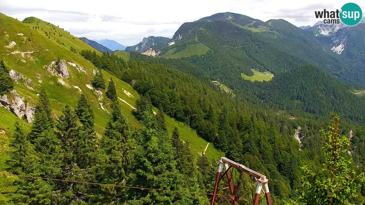Webcam Chalet sur Golica (1582 m) – Slovénie