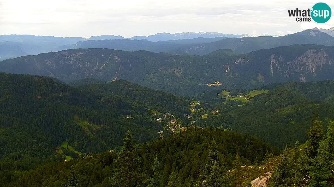 Spletna kamera Koča na Golici (1582 m) – Jesenice
