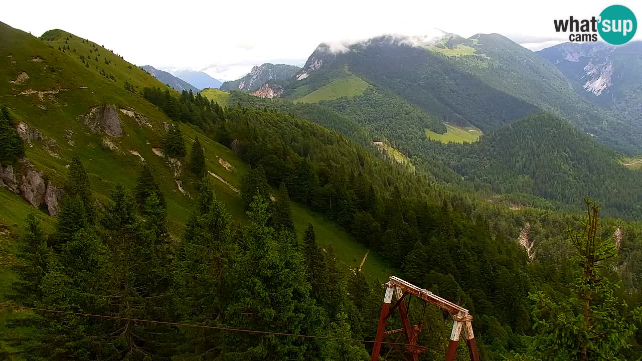 Spletna kamera Koča na Golici (1582 m) – Jesenice