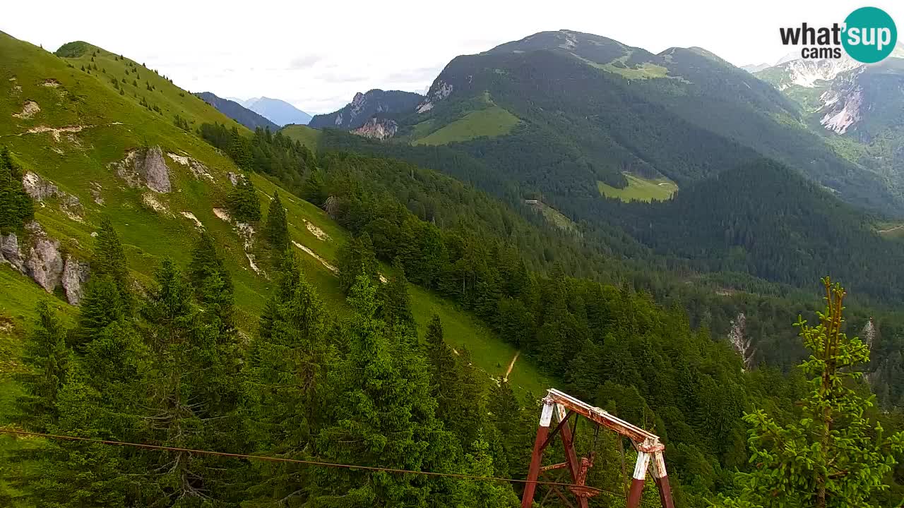 Webcam en Golica (1582 m) – Eslovenia